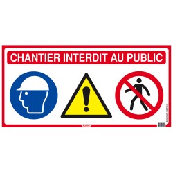 Panneau De Chantier 4 En 1 800X400Mm - Taliaplast - 620011
