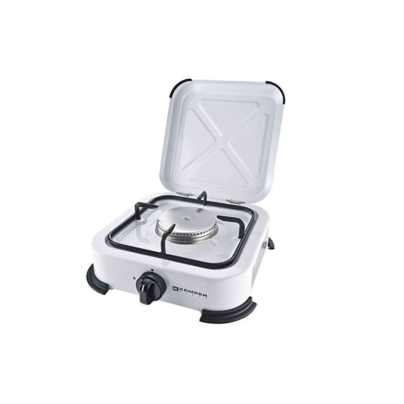 Réchaud 1 Feu avec Couvercle - KEMPER - 104980