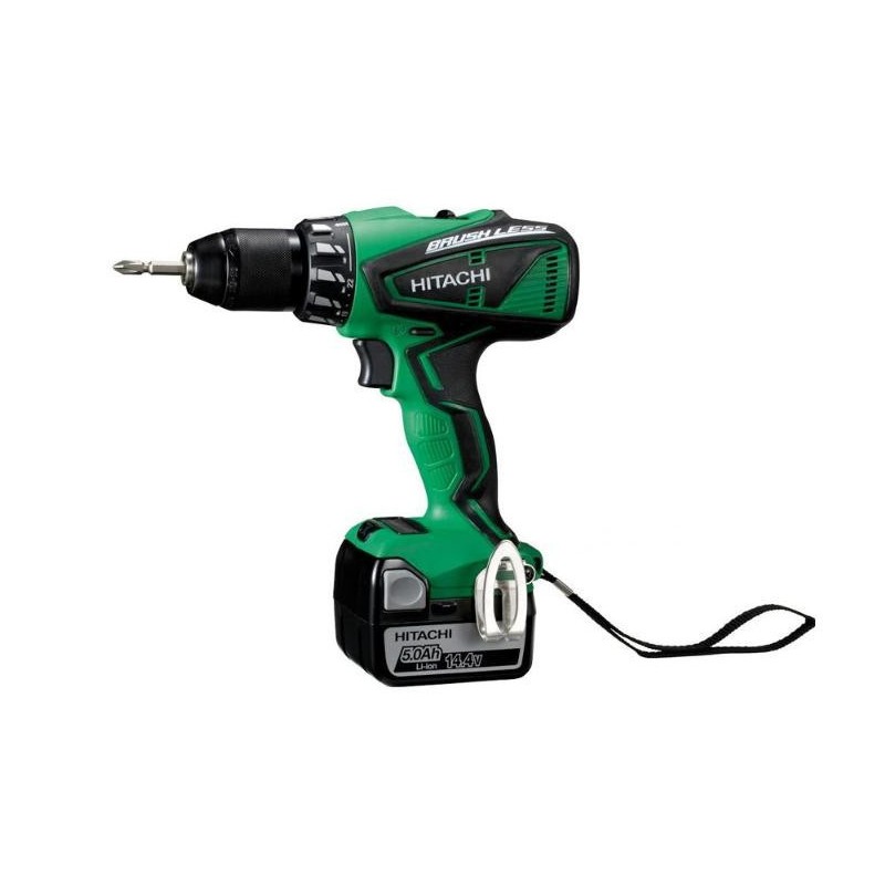 Perceuse 13 mm Visseuse 14,4 V - 5.0 Ah Li-ion - HITACHI - DS 14DBEL 5A