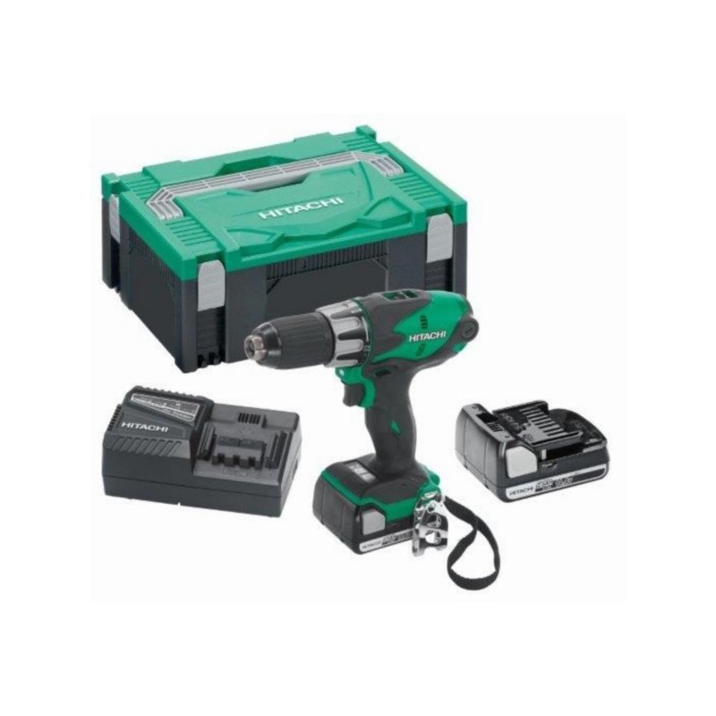 Perceuse - Visseuse 14,4 V - 5 Ah Li-ion - HITACHI - DS 14DBL 5A