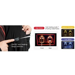 Blouson chauffant - HITACHI - UJ 18DSL