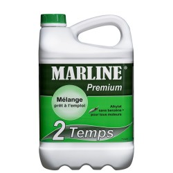 Carburant-Alkylat pour moteur 2 Temps - 5L - Marline - PREM2T858