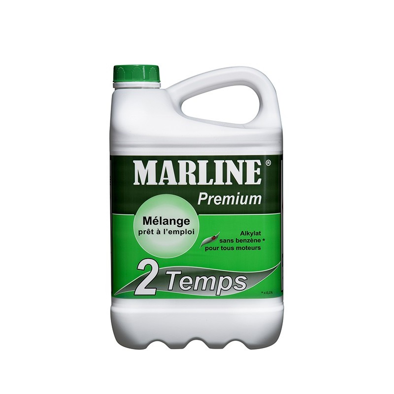 Carburant-Alkylat pour moteur 2 Temps - 5L - Marline - PREM2T858