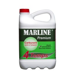 Carburant-Alkylat pour moteur 4 Temps - 5L - Marline - PREM4T858