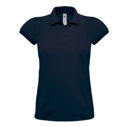 Polo femme coton 230 - DEEP NAVY - B&C - HEAVYMILL WOMEN