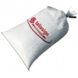 Sac de lestage blanc capacité 20 kg dimensions 35 x 60 cm - Sofop - 520501