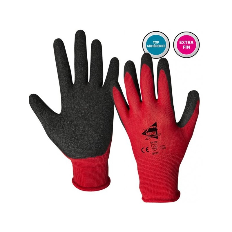 Paires de gants manutention moyenne Latex - Manusweet - L2001