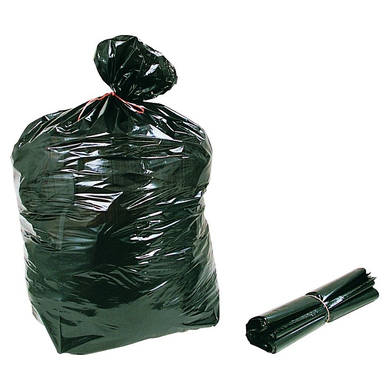 Sacs poubelle par rouleau de 25 - 110L Standard 50μ - Sacherie de Pantin - SAPO110LST