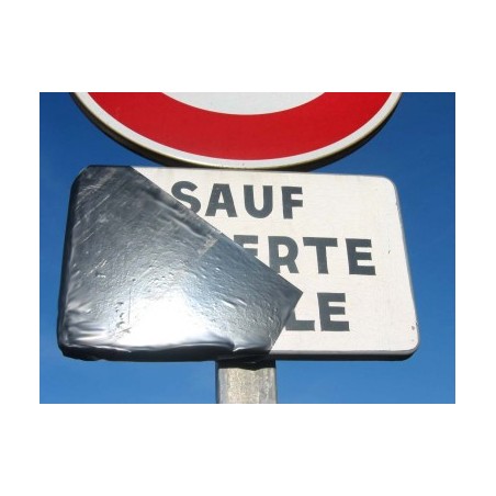 Masquage Panneau de signalisation 50MLx200MM "BATICACHE" - LIMA - L82090200