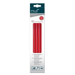 Crayons charpentier, ovale boite de 10 - Pica-Marker - 540/30-10