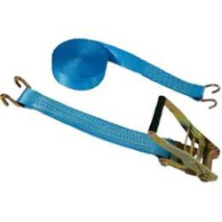 Sangle arrimage 50mm TMU 2000 Bleu - 2 bord de rive - Levac - 4572CC09