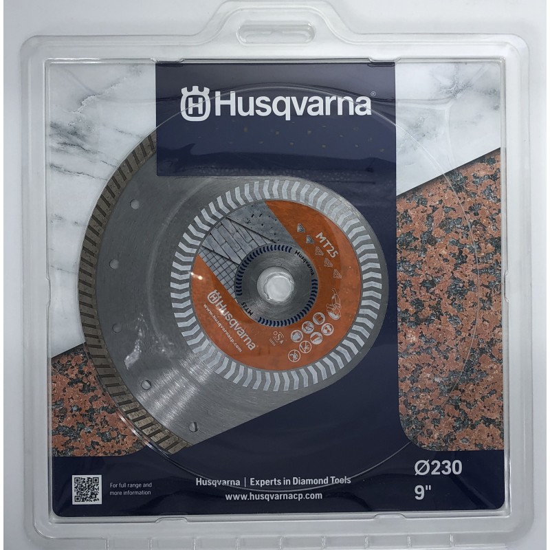 Disque diamant Ø230 AL 22,2 MT25 -  Husqvarna - 543089151