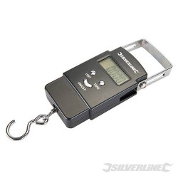 Peson électronique de poche 50Kg - Silverline - 243857