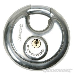 Cadenas circulaire en acier inoxydable 70mm - Silverline - 292707