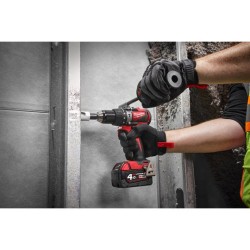 Perceuse à percussion 18V livrée avec 2 batteries 4Ah Li-Ion - MILWAUKEE - M18 BLPD2-402X