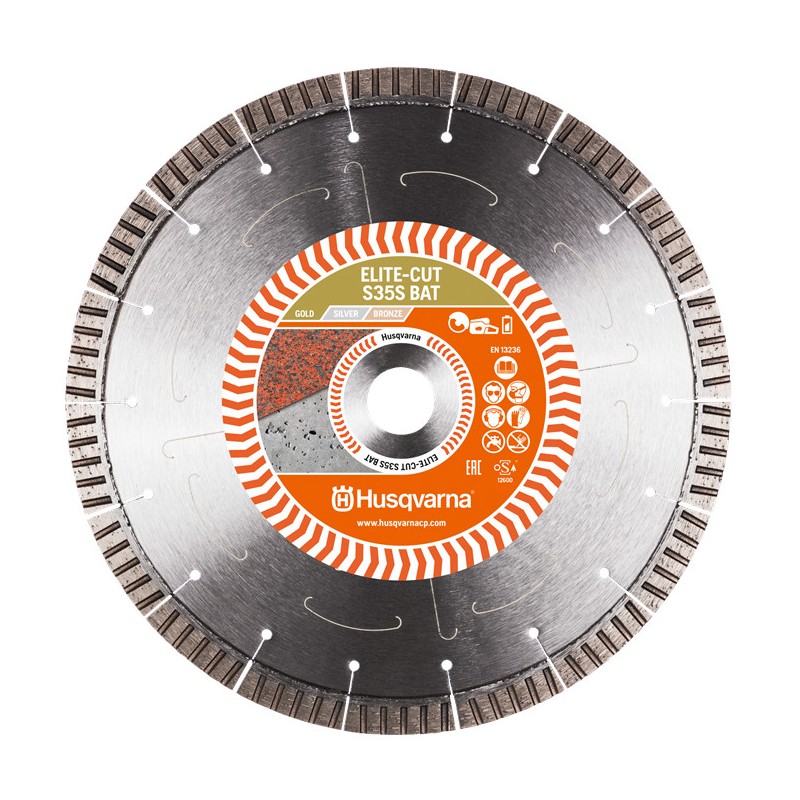 Disque diamant Ø230 AL 22,2 Elite Cut S35 S -  Husqvarna - 596826601