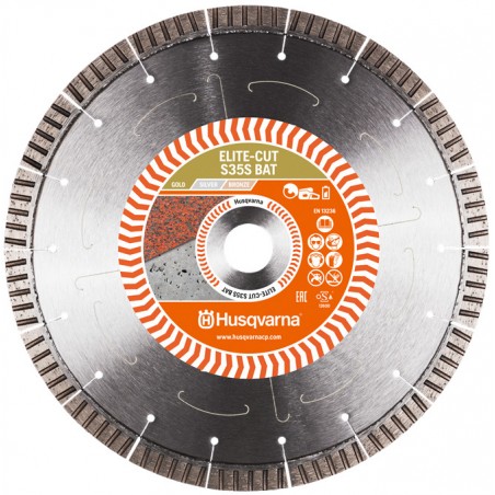 Disque diamant Ø230 AL 22,2 Elite Cut S35 S -  Husqvarna - 596826601