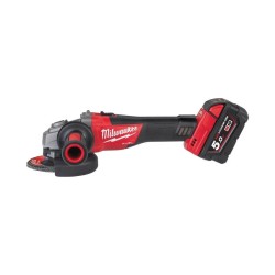 Meuleuse d'Angle FUEL 18V, 5,0 Ah, 125mm - M18 CAG125X-502X - MILWAUKEE - 4933448866