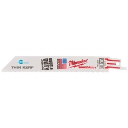 Lame scie sabre I.Edge 150 mm - 5 pièces - MILWAUKEE - 48004184