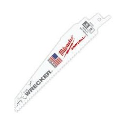 Lame scie sabre Wrecker 230 mm - 5 pièces - MILWAUKEE - 48005706