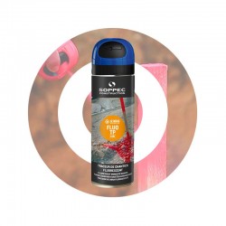 Traceur de chantier hautement fluorescente [12 mois] - Soppec - FLUO TP
