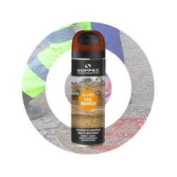 Traceur de chantier non fluorescent [12 Mois] - Soppec - PROMARKER