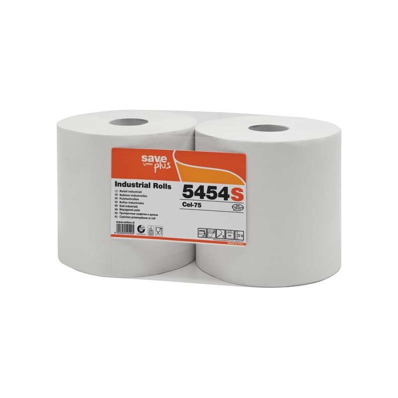 Lot de 2 bobines 800 feuilles blanches 22x24 - Celtex - 5454S