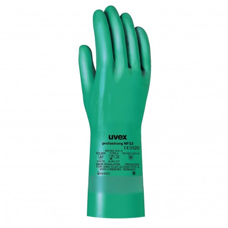 Gant de protection contre les produits chimiques - Uvex - profastrong NF33