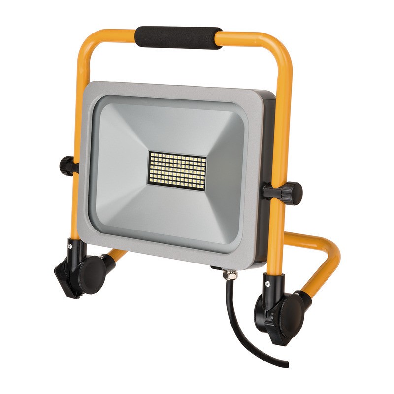 Projecteur LED Slim, mobile, compact, 4750 lumen, 5m de câble H07RN-F 3G1,0 (IP54)  - Brennenstuhl - 1172900502