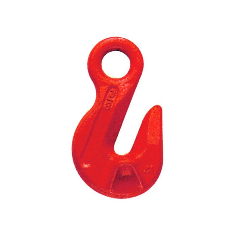 Crochet parrallèle à œil H.R. pour élingue chaîne 8mm 2T - Levac - 5117B