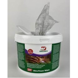Pot de 100 lingettes Ultra Power Wipes - Dreumex - 20601001001