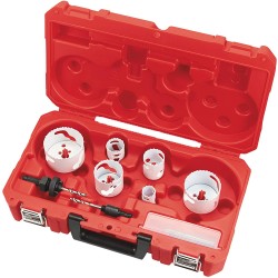 Coffret de 10 Scie cloche 4/6 - MILWAUKEE - 49224201