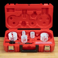 Coffret de 10 Scie cloche 4/6 - MILWAUKEE - 49224201