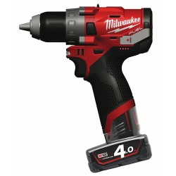 Lot meuleuse angulaire M12 Fuel + Perceuse percussion compacte M12 Fuel - MILWAUKEE - M12 FPP2F-402X
