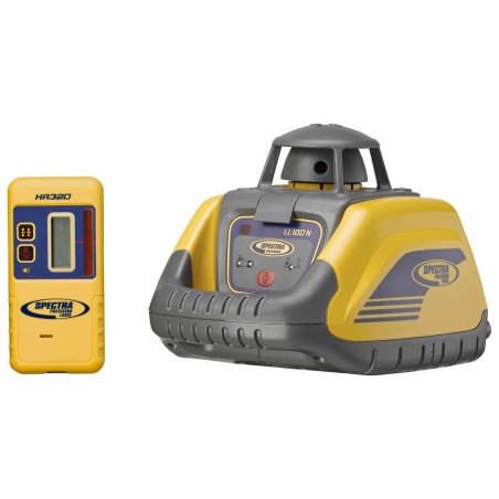 Laser rotatif horizontal automatique avec trépied et mire - Spectra - LL100 N-3