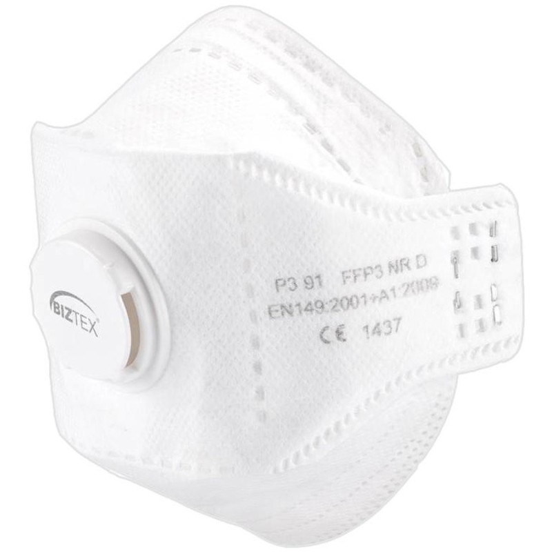 Masque EAGLE pliable FFP3 Dolomite avec valve - Portwest - P391