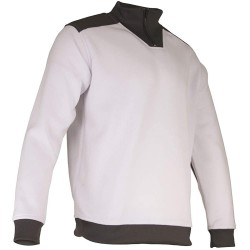 Sweat polaire col camionneur Peintre - LMA - POCHOIR