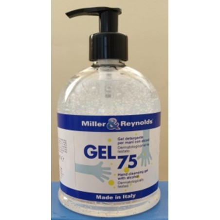 Gel Hydro-Alcoolique 500ml avec pompe - TOOD - GEL75