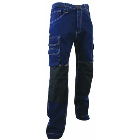 Jeans extensible, avec poches genouillères en Cordura - LMA - DOCK