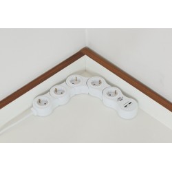 Multiprise Vario Power Blanche, modulable - Brennenstuhl - 115535210