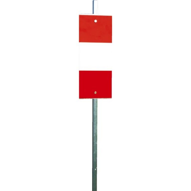 Piquet de chantier K5b simple face rétroreflechissante - Taliaplast - 520101