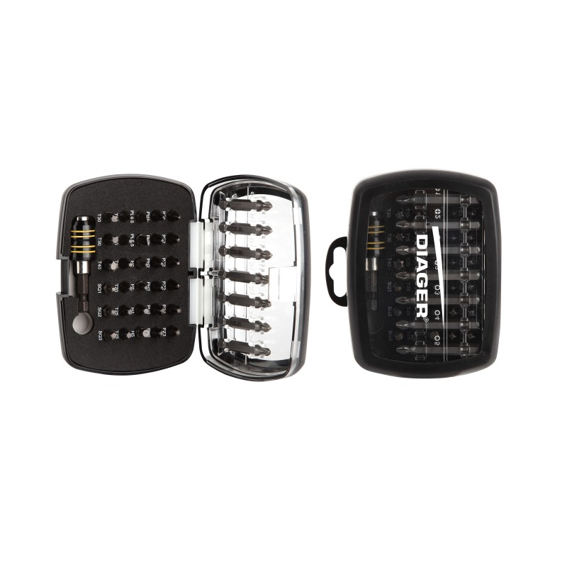 Coffret embouts Torsion 38 pièces - DIAGER - 632C