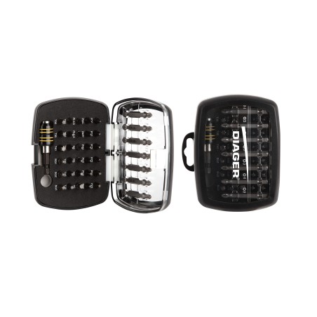 Coffret embouts Torsion 38 pièces - DIAGER - 632C