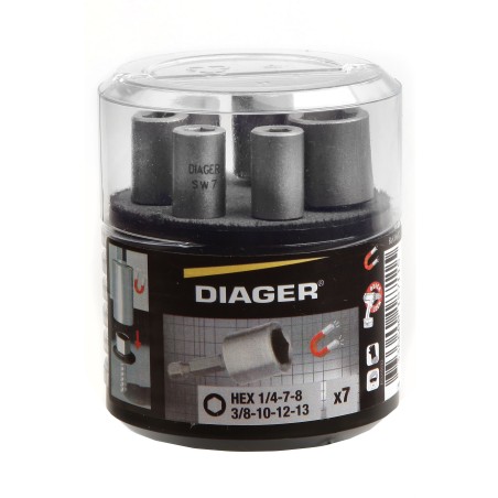 Kit douilles magnétique Pro - DIAGER - U602