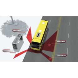 Autocollant  170x250mm "Attention Angles Morts BUS" - TALIAPLAST - 629102