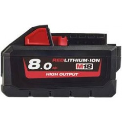 Batterie 18V 8Ah M18 HB8 - MILWAUKEE - 4932471070