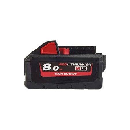 Batterie 18V 8Ah M18 HB8 - MILWAUKEE - 4932471070