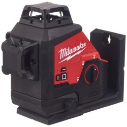 Laser 3 lignes vert avec aplomb 12V 4AH SOLO M12 3PL-0C - MILWAUKEE - 4933478103