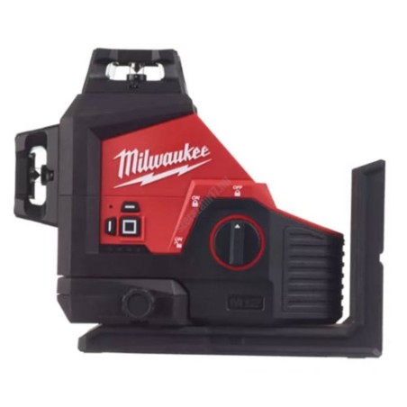 Laser 3 lignes vert avec aplomb 12V 4AH SOLO M12 3PL-0C - MILWAUKEE - 4933478103