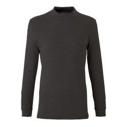 T-Shirt col montant Homme manches longues Noir - Damart Pro - 39723